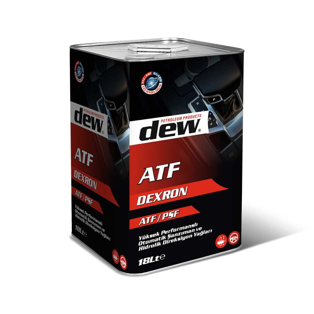 שמן גיר צהוב סינתטי מלא DEW ATF VA – אריזה 18L