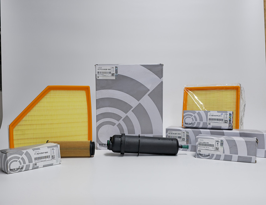 א.ש. שניר משווקת מסנני שמן, אוויר, דלק/סולר ומזגן מקוריים לב.מ.וו ומיני קופר