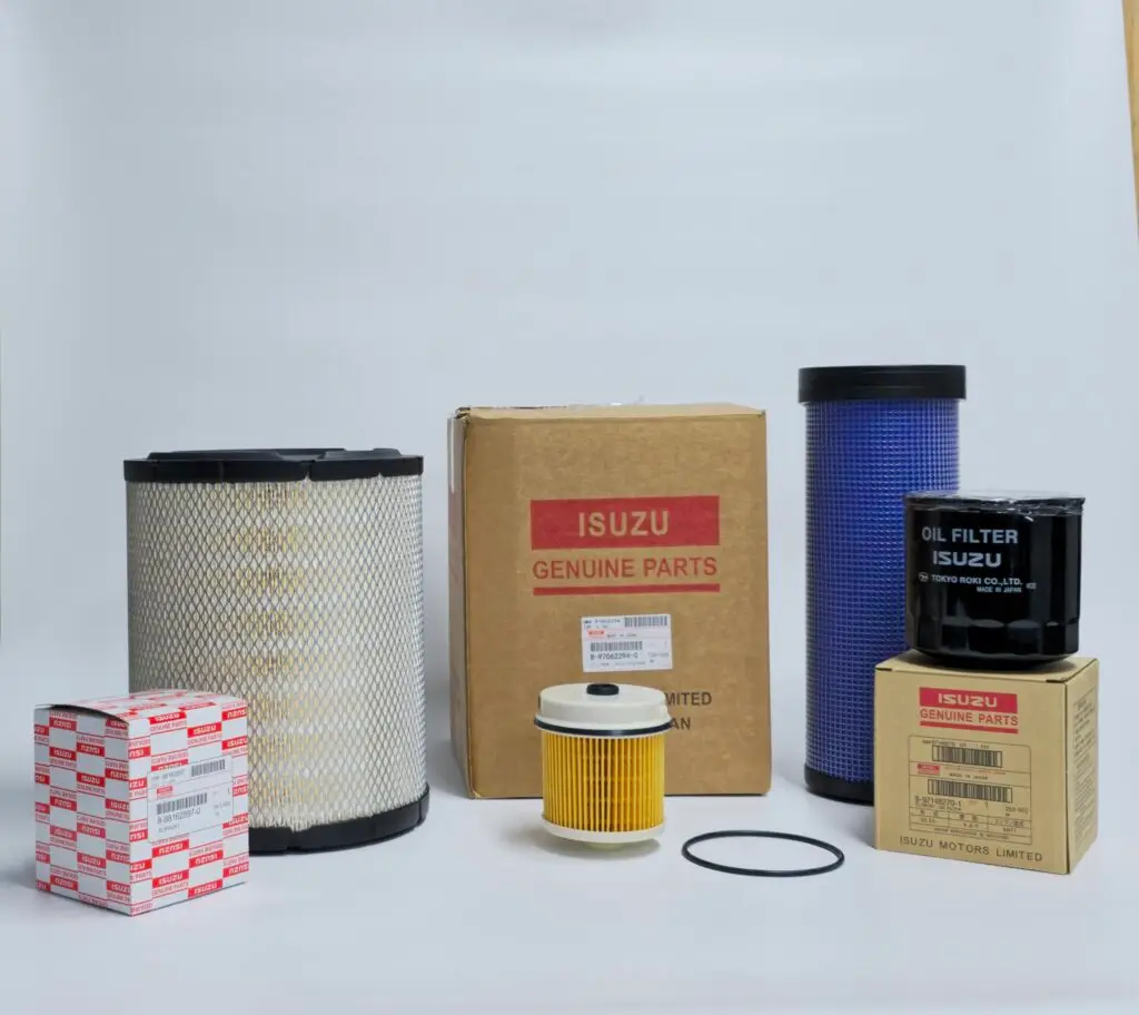 מסנני שמן, אוויר וסולר למשאיות איסוזו מקורי